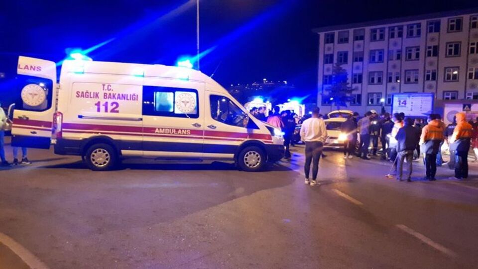 Bayburt'ta zincirleme kaza: 7 yaralı