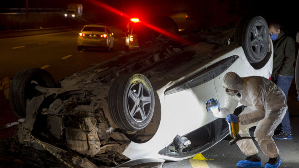 Otoyolda kanlı hesaplaşma