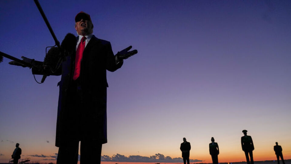 Twitter'dan Trump'a etiket