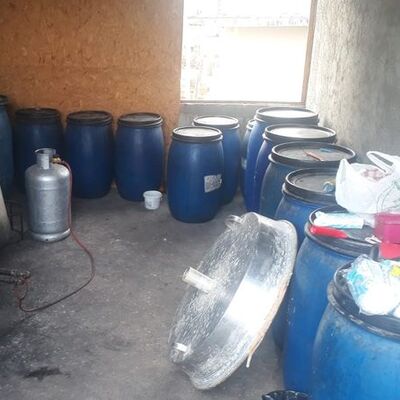 Adana'da 4 bin litre sahte içki