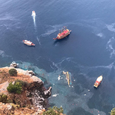 Antalya'da tur teknesi battı: 1 ölü!