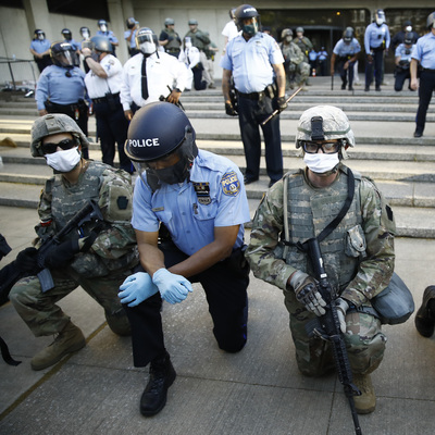 ABD'de kaos önlemi: Ulusal Muhafız birlikleri hazır!