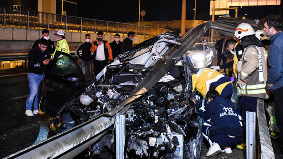 Sarıyer'de feci kaza: 1 ölü