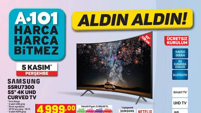 A101 5 Kasım aktüel ürünler kataloğu
