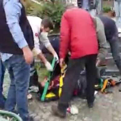 Husumetli akrabaların davasında kan aktı