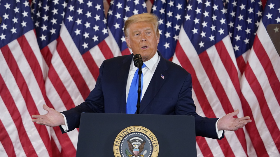 Trump zafer ilan etti!