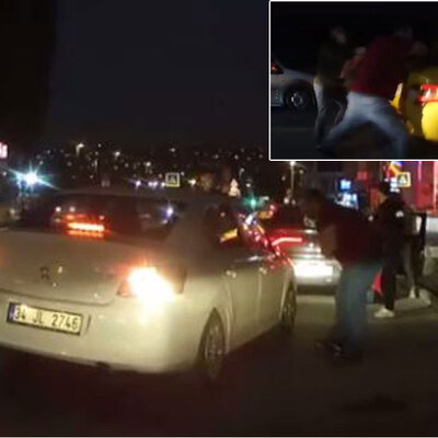 Aynaları kırdı! Sürücüleri deli etti! Sonunda olan oldu!