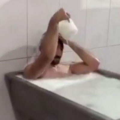 Süt fabrikasında skandal görüntü!