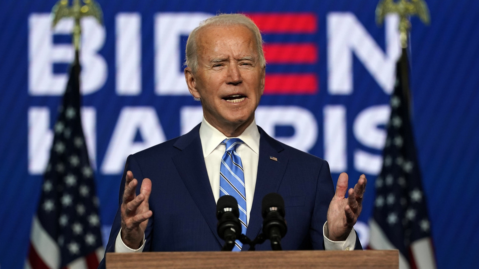 Biden: En büyük zaferlerden birini kazanacağız
