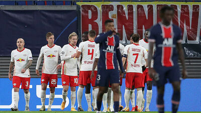 Leipzip, PSG'yi yıktı!