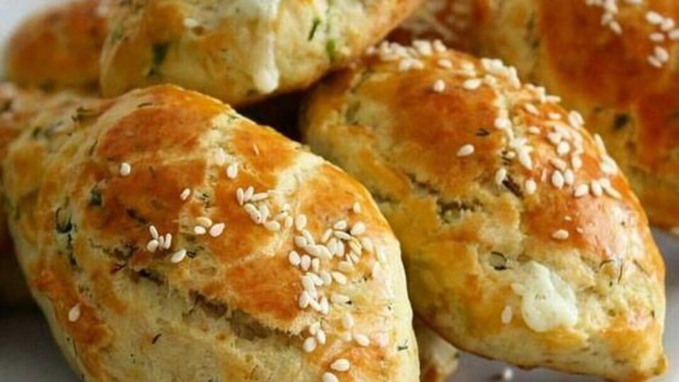 Dereotlu poğaça tarifi