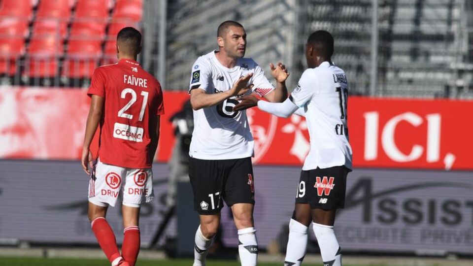 Burak Yılmaz'ın 2 golü Lille'e yetmedi