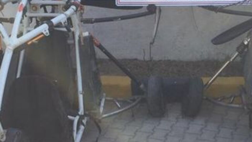 Hatay'da paramotor operasyonu!