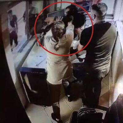 Kargo cinneti! Kadın ortalığı birbirine kattı