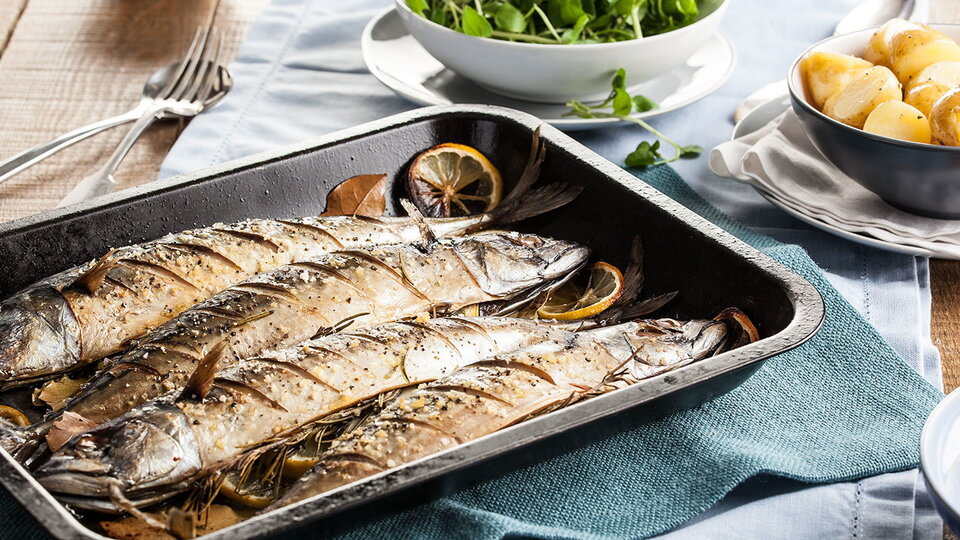 Fırında uskumru tarifi