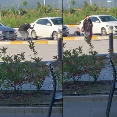 Dinlenme tesisinde şok anlar!