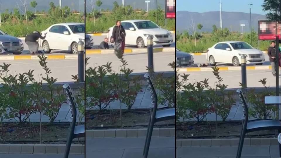 Dinlenme tesisinde şok anlar!