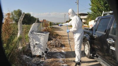 Bir mahalle karantinada