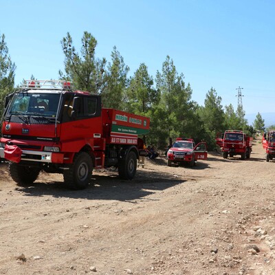 Doğa harikası deltada yangın çıktı!