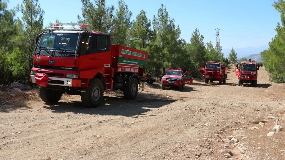 Doğa harikası deltada yangın çıktı!
