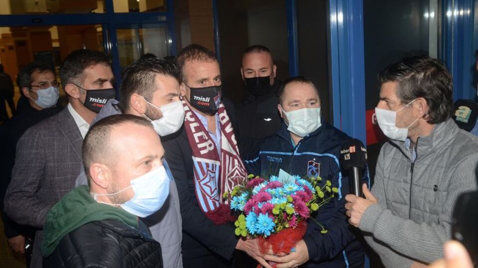 Abdullah Avcı'ya coşkulu karşılama