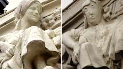 İspanya'da bir restorasyon faciası daha! Trump'a benzetildi