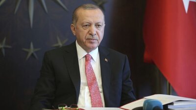 Cumhurbaşkanı Erdoğan, Bahreyn Kralı ile görüştü