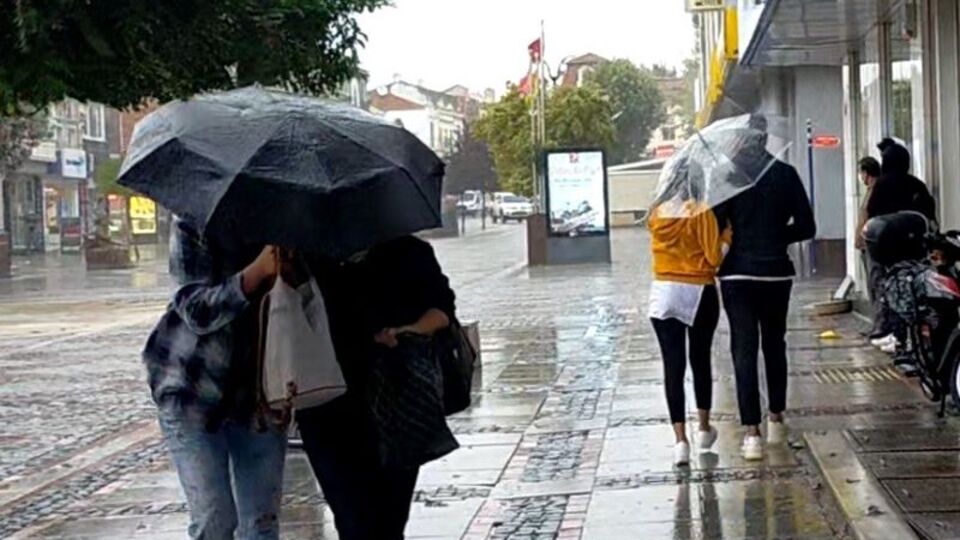 3 bölge için sağanak uyarısı!