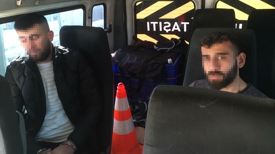 Karantina firarisi çalıntı motosikletle yakalandı!