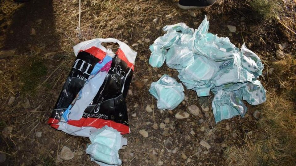 Bebek katilleri, bebek bezine saklamış!