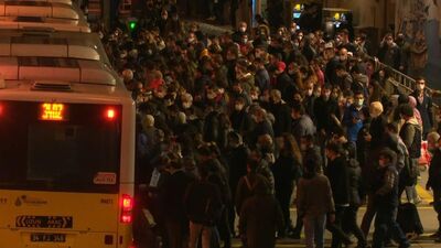 Zincirlikuyu'da ürperten manzara!