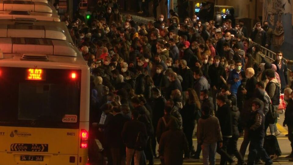 Zincirlikuyu'da ürperten manzara!