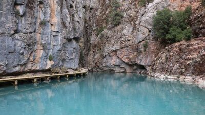 Suyuyla dikkat çekiyor ama... Mahalleli korkuyor