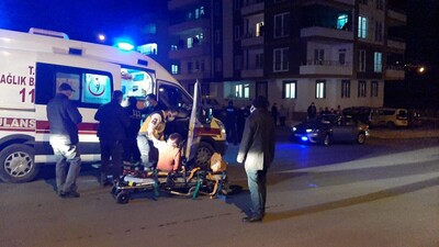 Eşinin ailesine kurşun yağdırdı!