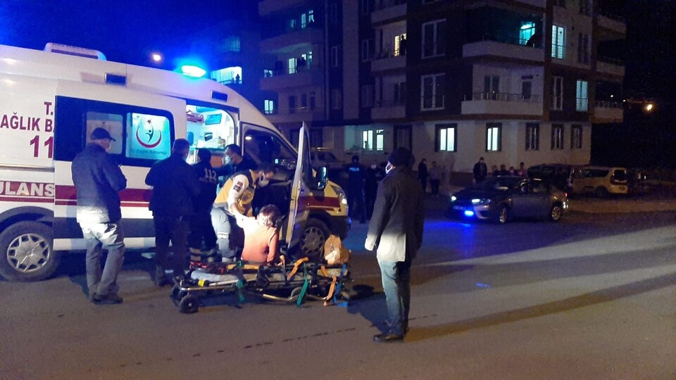 Eşinin ailesine kurşun yağdırdı!