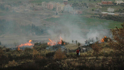 Hatay'da korkutan yangın