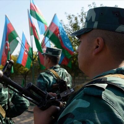 Ağdam'a 27 yıl sonra Azerbaycan bayrağı dikildi!