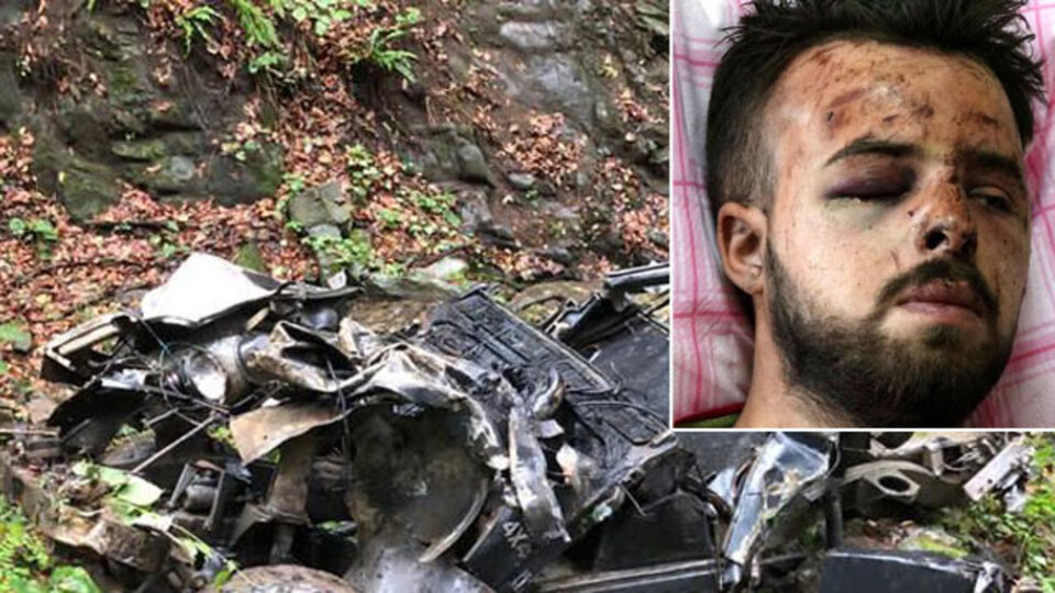 Baba oğul 400 metrelik uçuruma düştü! Sonrası inanılmaz!