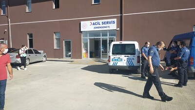 Hastane çalışanının parmağını kopardı!