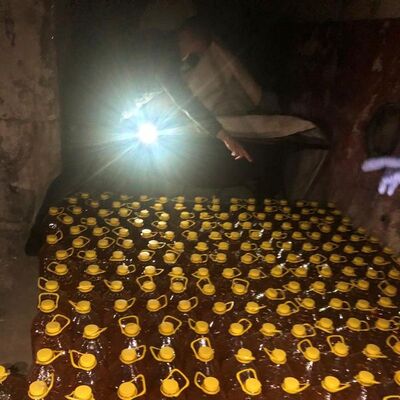 Sirke fabrikasında ele geçirildi! Tam 90 ton!