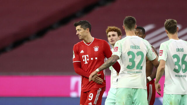 Bayern 1 puana razı oldu!