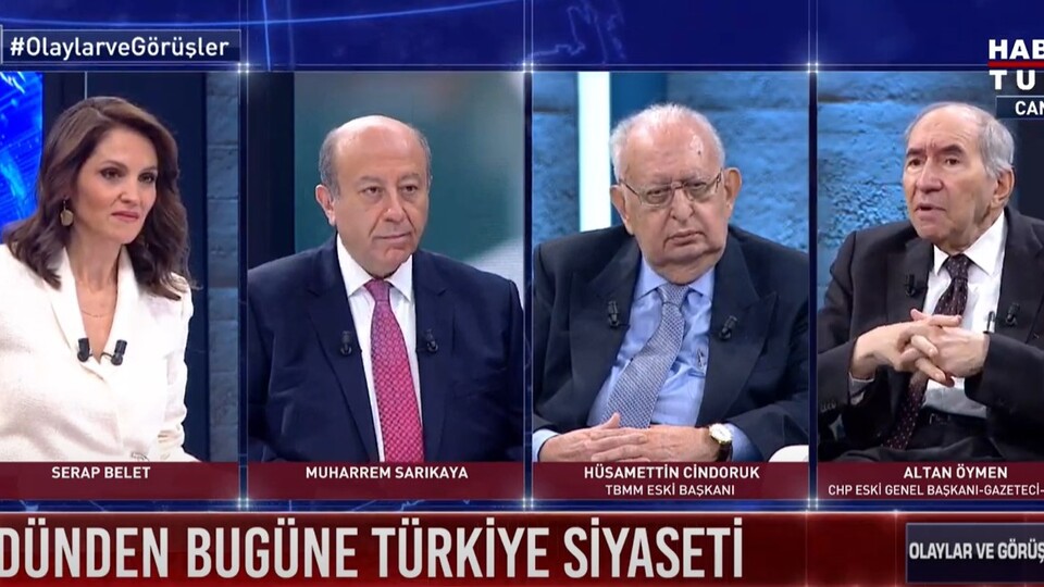 Cindoruk ve Öymen anlattı
