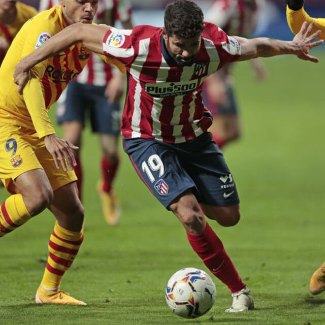 Atletico, Barça'yı eli boş gönderdi!