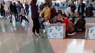 Burası bir AVM! Ölüm böyle geliyor!