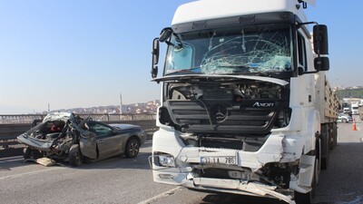 TEM'de feci kaza: 1 ölü!