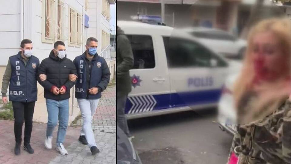 Eski sevgilisinin oğlu kafa attı!