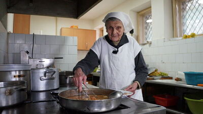 O ülkenin en yaşlı aşçısı!