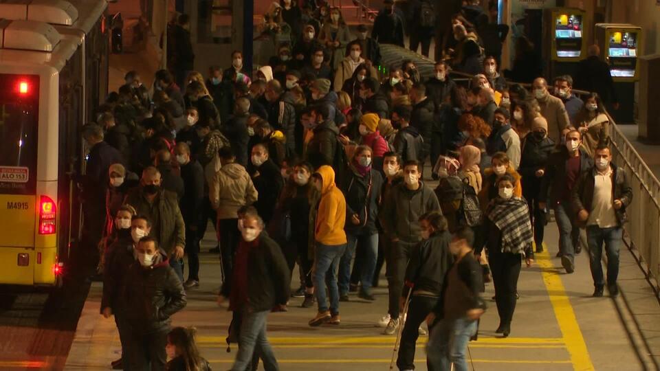 İstanbul'da korkutan yoğunluk!