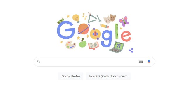 Google, Öğretmenler Günü'nü Doodle yaptı