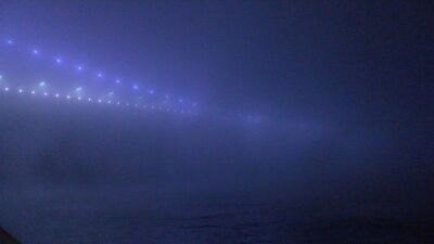 İstanbul Boğazı görünmez oldu